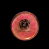 dessous du coquetier à oeuf rose avec logo