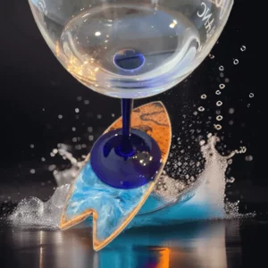 Sous-verre surf vague Océan décor éclaboussure
