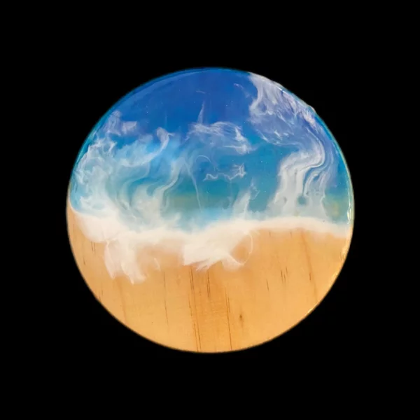 sous-verre ovale océan 2