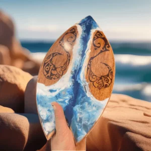Planche tapas SURF MAORI décore océan