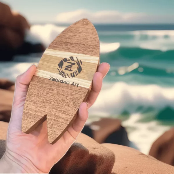 l'arrière des dessous de verre surf