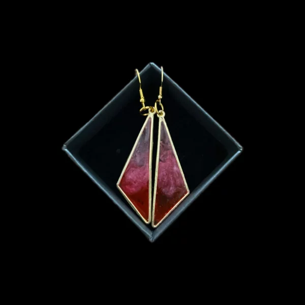 boucles d'oreilles 1 dans sa boite