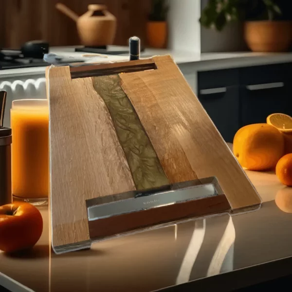 Mise en situation du plateau en cuisine