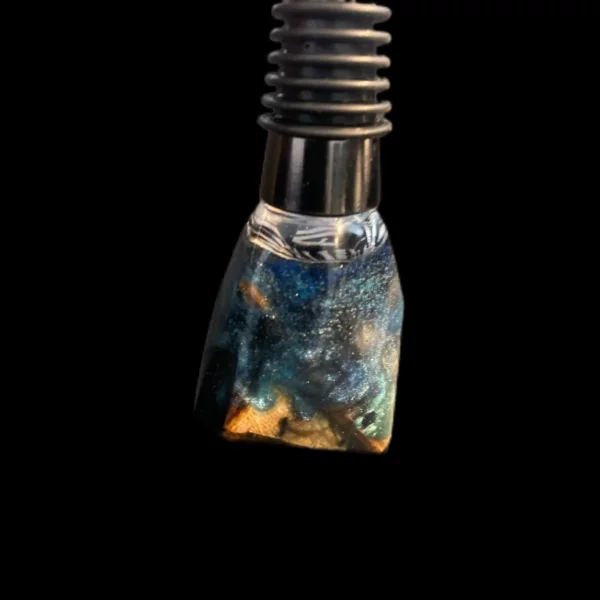 Zoom sur détail du bouchon diamant